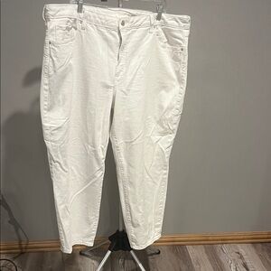 White Old Navy OG Straight Jeans (339)